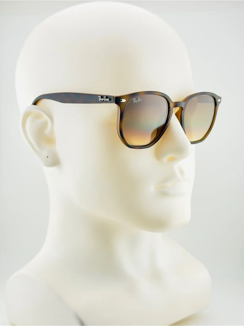 Ray-Ban Sunglasses RB4306 Matte Havana Frame With Gradient Brown Lenses UNISEX!